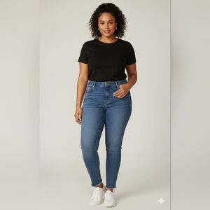 Seven7 Women's High-Rise Slim Fit Jeans Size 14